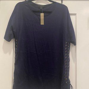 J. Crew Navy Blue T-shirt
